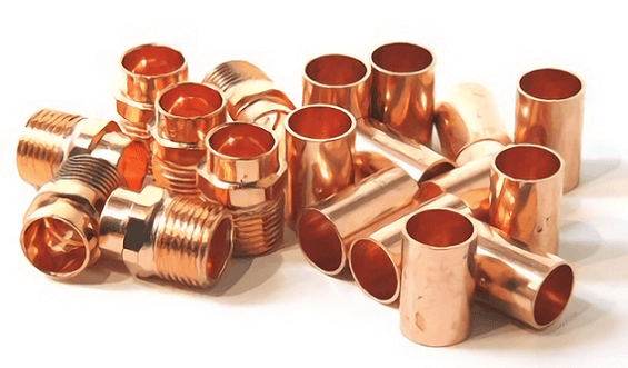 Copper fittings Image